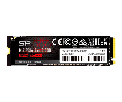 Dysk SSD Silicon Power 1TB M.2 PCIe NVMe UD80